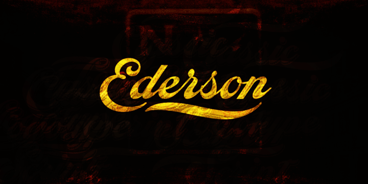 Ederson Font插图