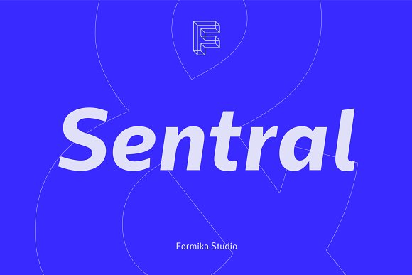 Sentral Font插图