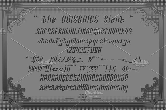 the Boiseries Font插图2