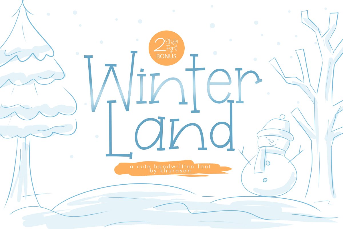 Winterland Font插图