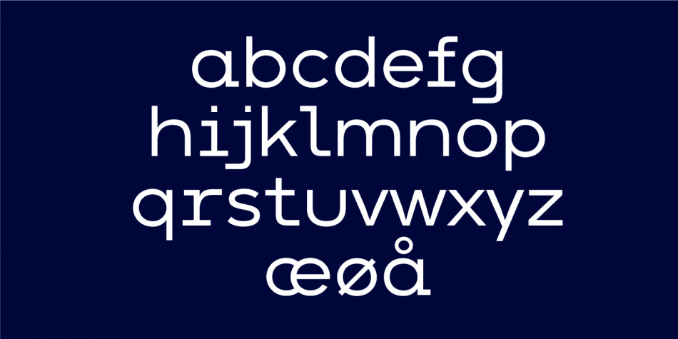 Arkibal Mono Font Family插图5