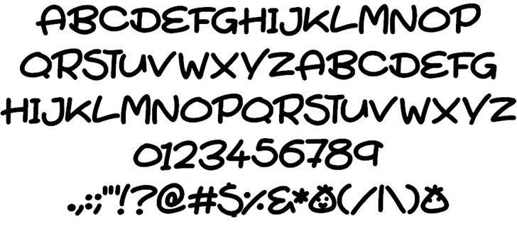 Super Turnips font插图1