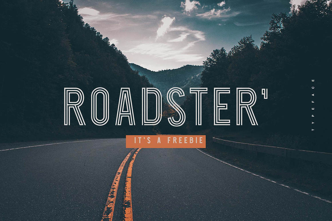 Roadster Font插图