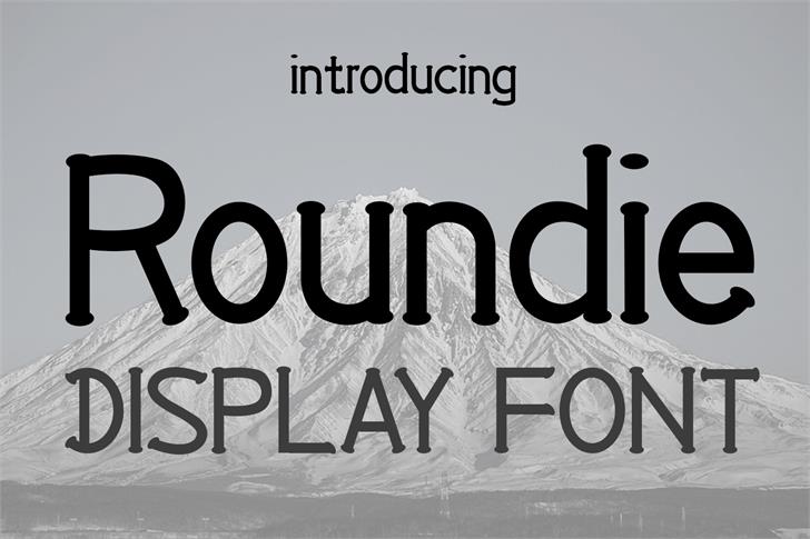 EP Roundie font插图