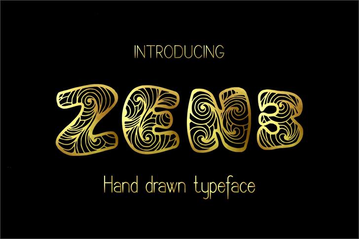 Zen3 font插图