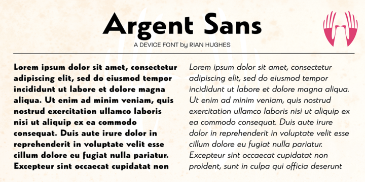 Argent Font Family插图6