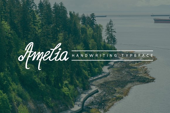 Amelia – Beautiful Handwriting Font插图4