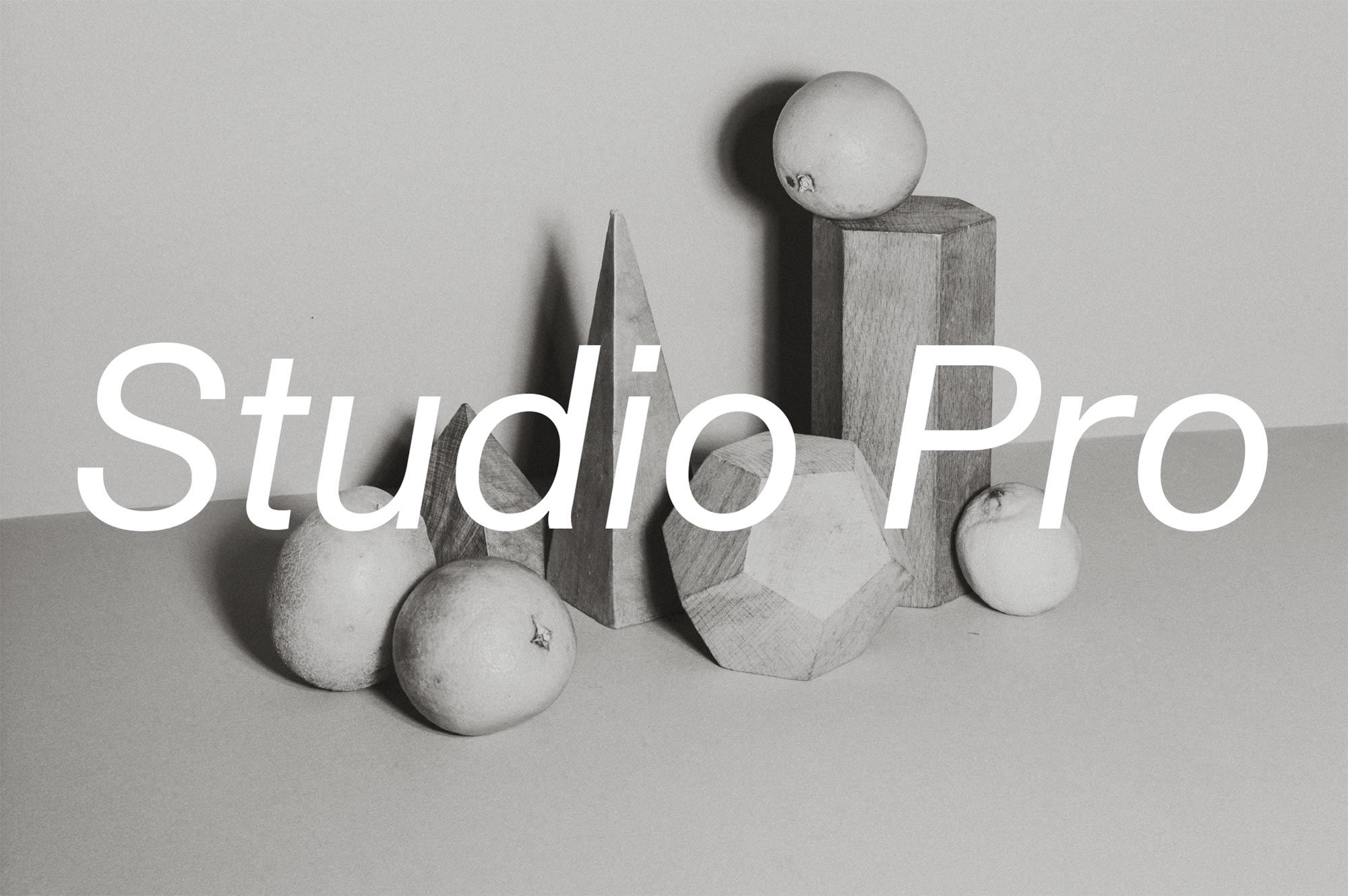 Studio Pro Font Family插图