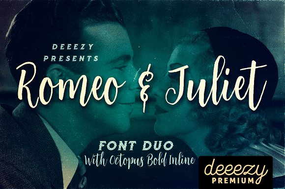 Romeo & Juliet Font Duo插图