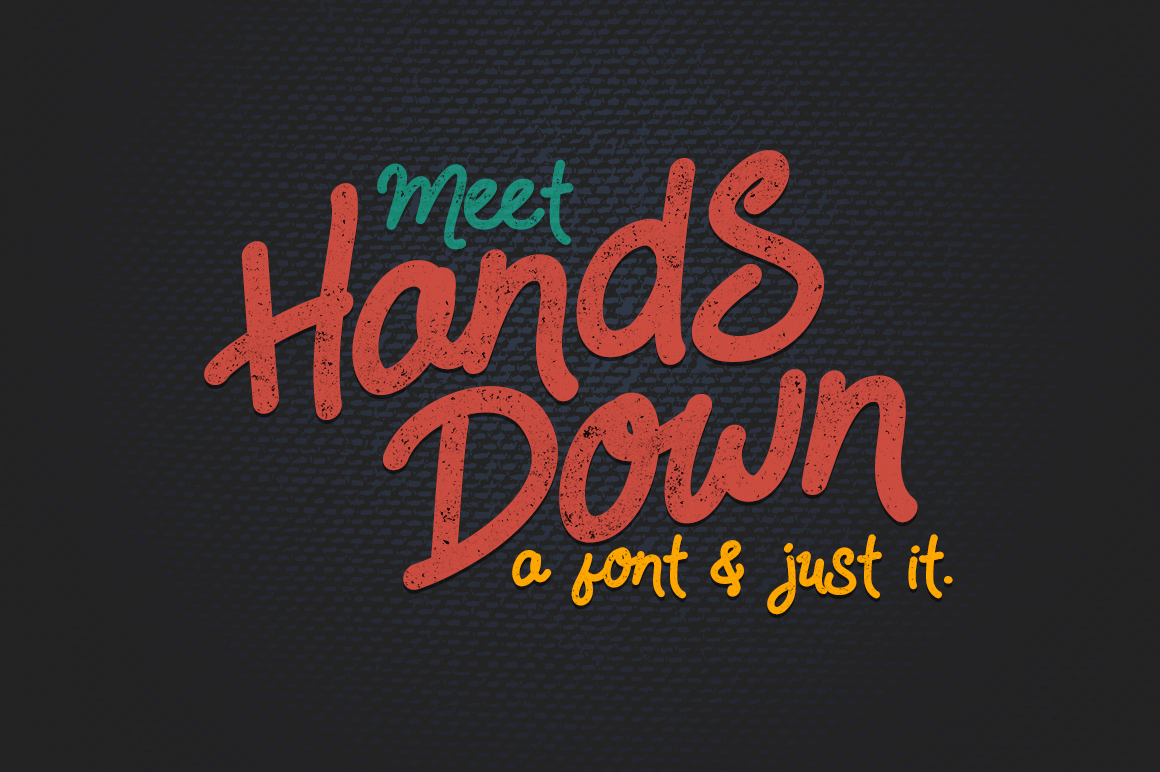 HandsDown Font插图