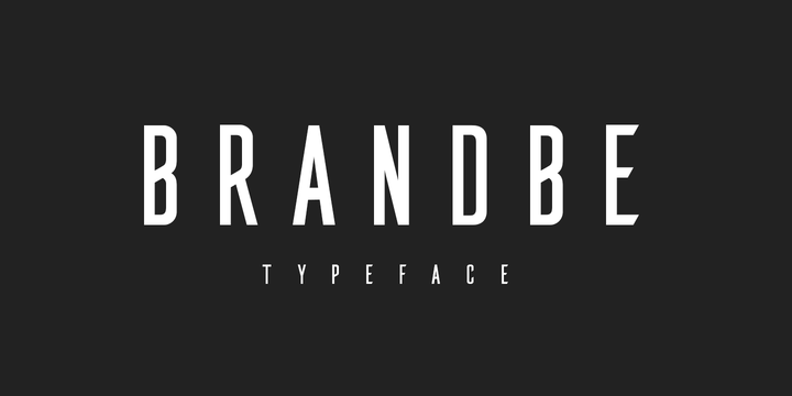 Brandbe Font Family插图1