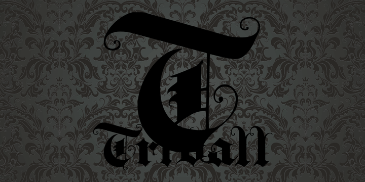 Triball Font Family插图