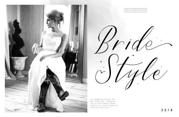Bride Style – Modern Calligraphy插图