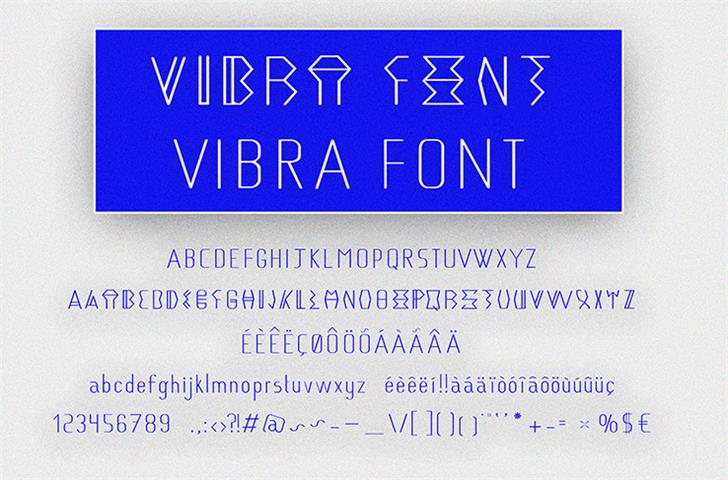 VIBRA font插图6