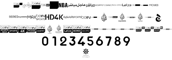 logos bein aljazeera font插图2