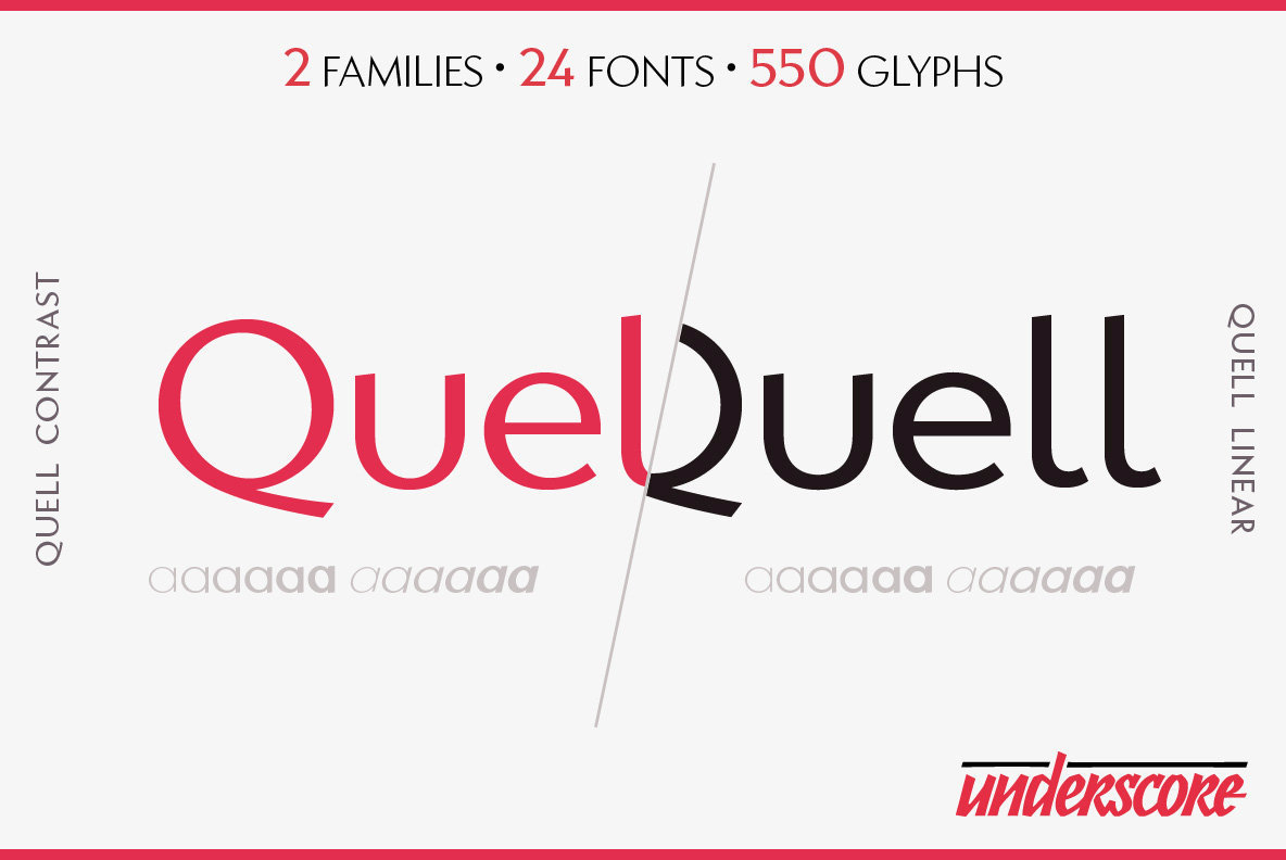 Quell Font Family插图