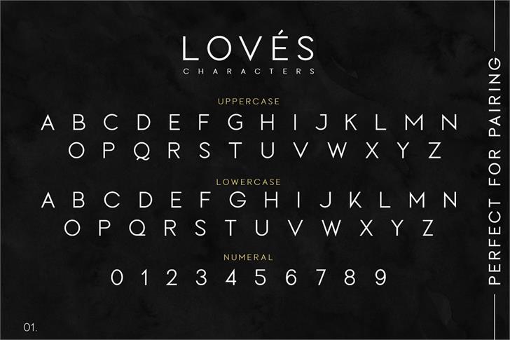 LOVES font插图1