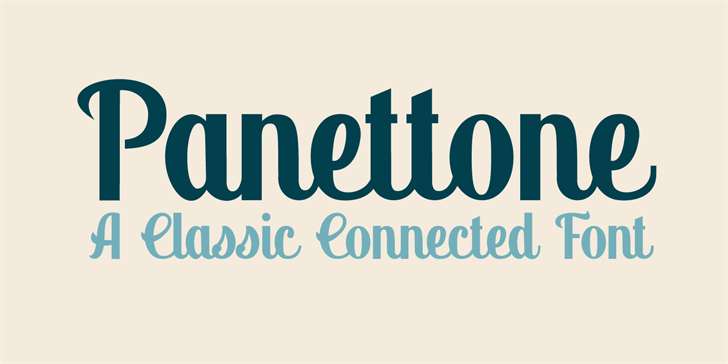 Panettone DEMO font插图