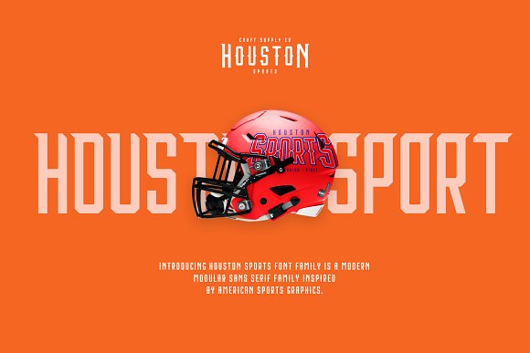 Houston Sports Font Family插图1