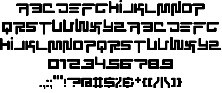 EC SimpliCity font插图3