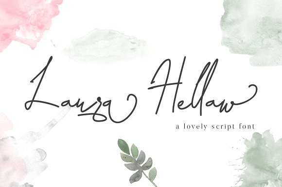 Laura Hellaw Font插图