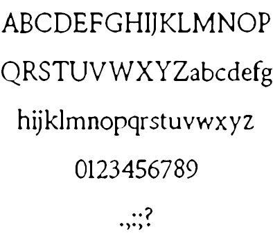 CF Remington Typewriter font插图1