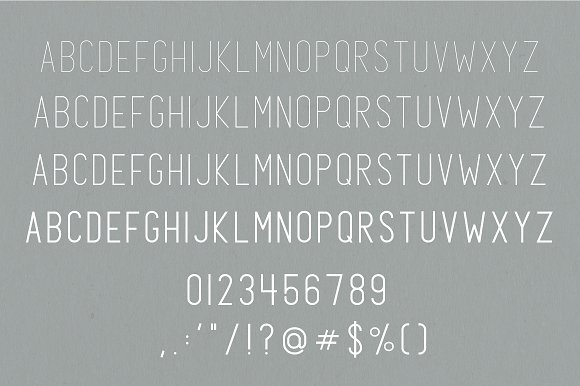 Athens | A Multi-Weight Font插图1
