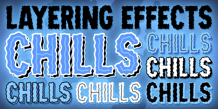 Chills Font Family插图2