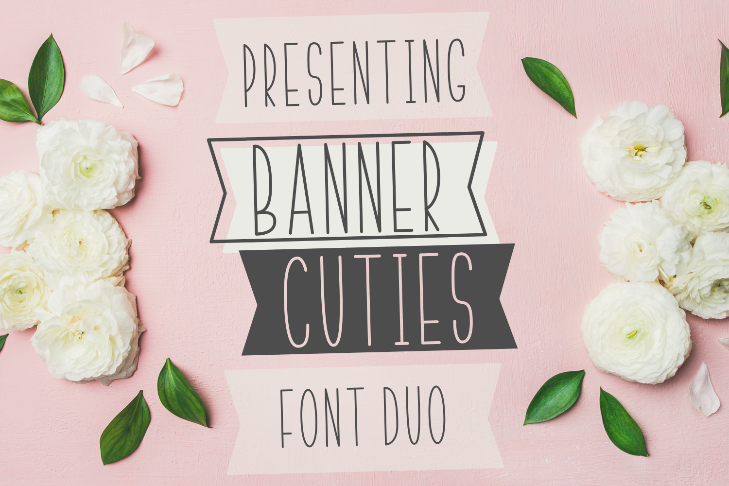 Banner Cuties Typefac插图