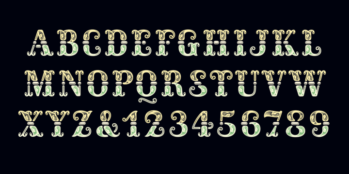 Rocaie Font Family插图5