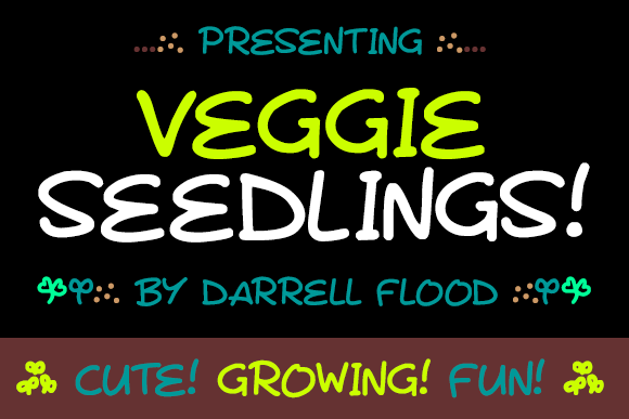 Veggie Seedlings font插图