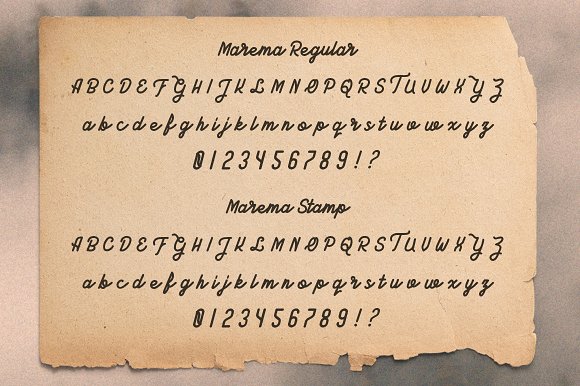 Maréma Typeface Duo插图2