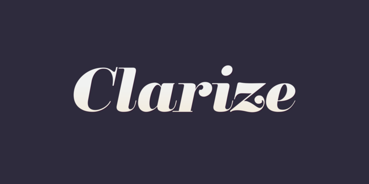 Clarize Font Family插图2