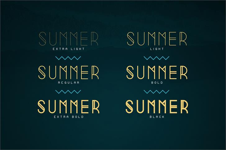 Summer Light font插图1