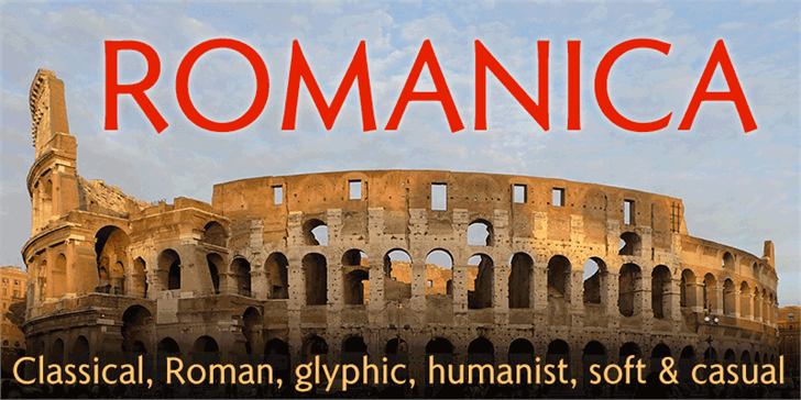 Romanica font插图