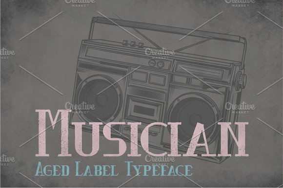 Musician Modern Label Typeface插图2