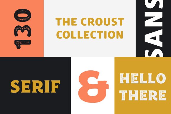 Croust Font Collection插图2