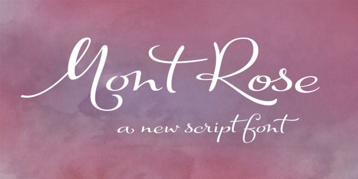 Mont Rose Font插图1