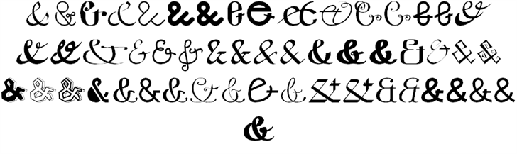 Etaday free font插图2