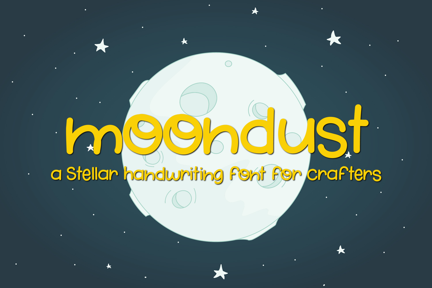 Moondust Font插图