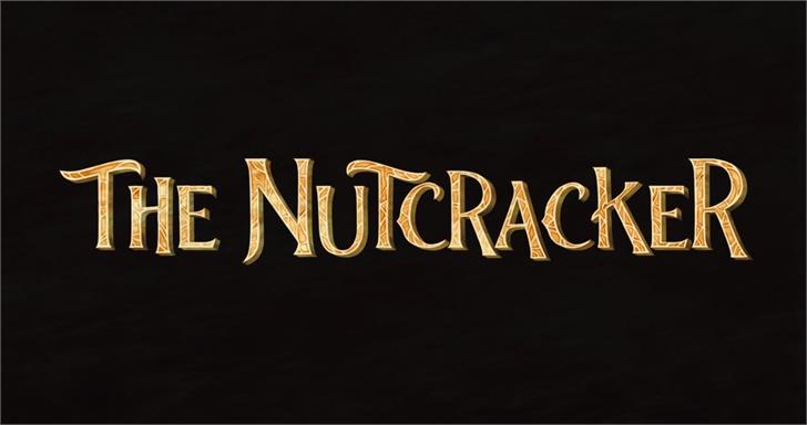 thenutcracker font插图
