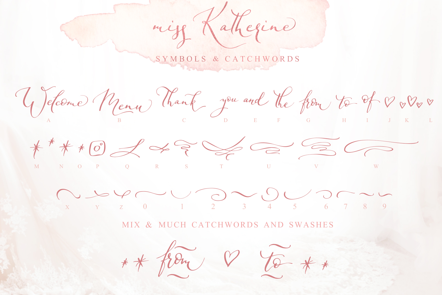 Miss Katherine Font + Extras插图4