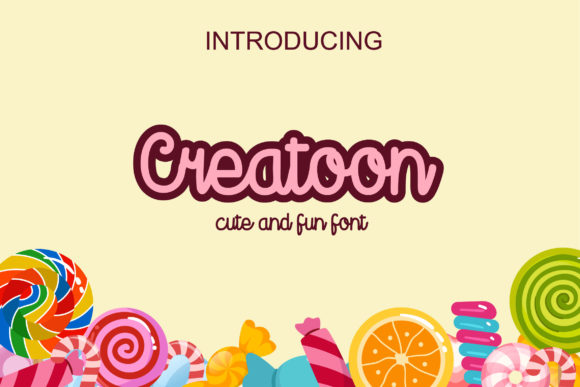 Creatoon Font插图