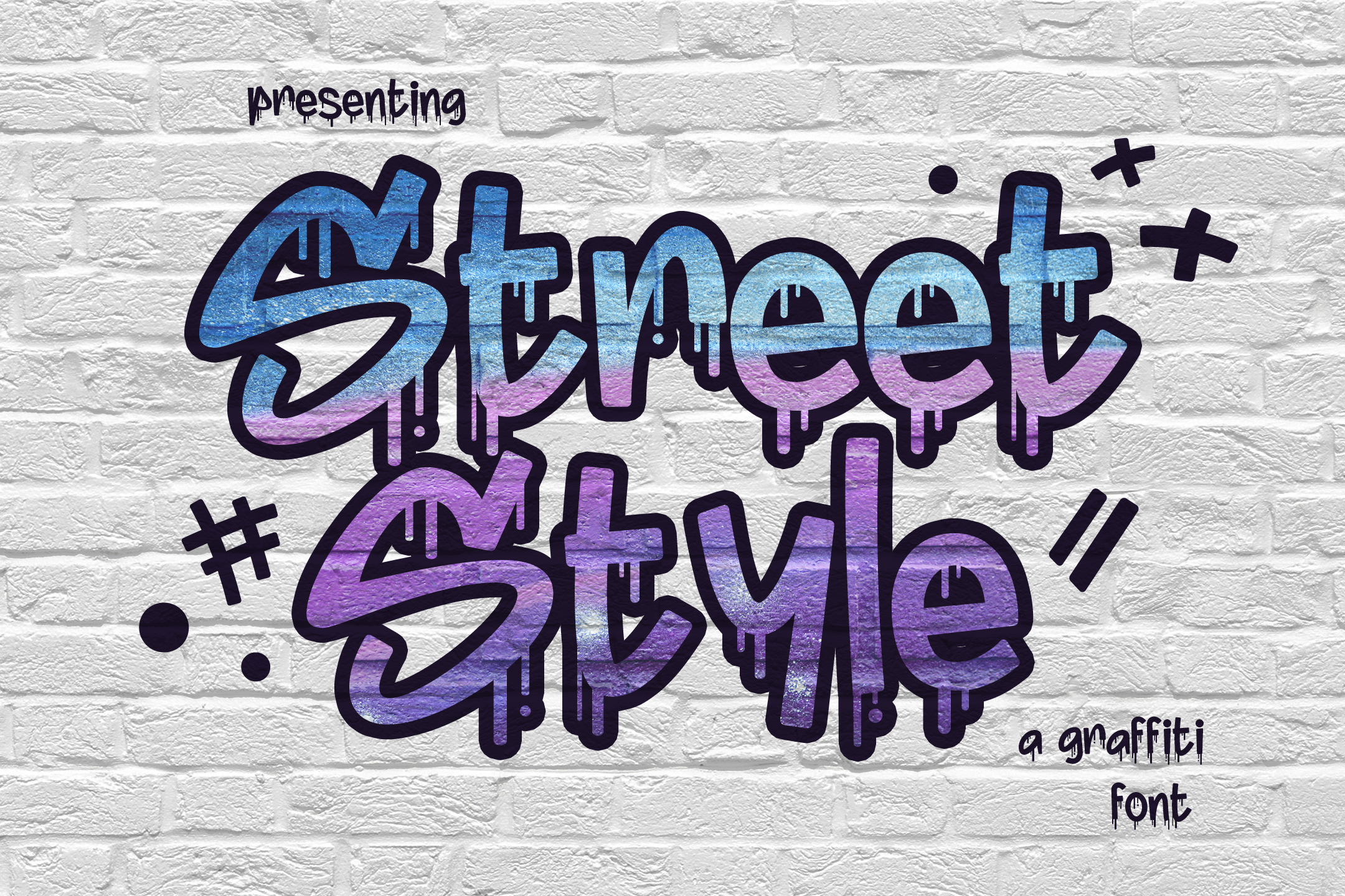 Street Style Font Scrip插图