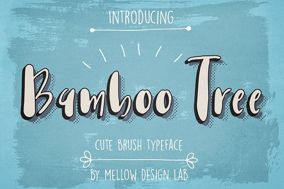 Bamboo Tree Font插图