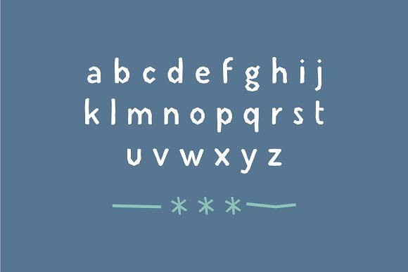 Vintii extended font插图2