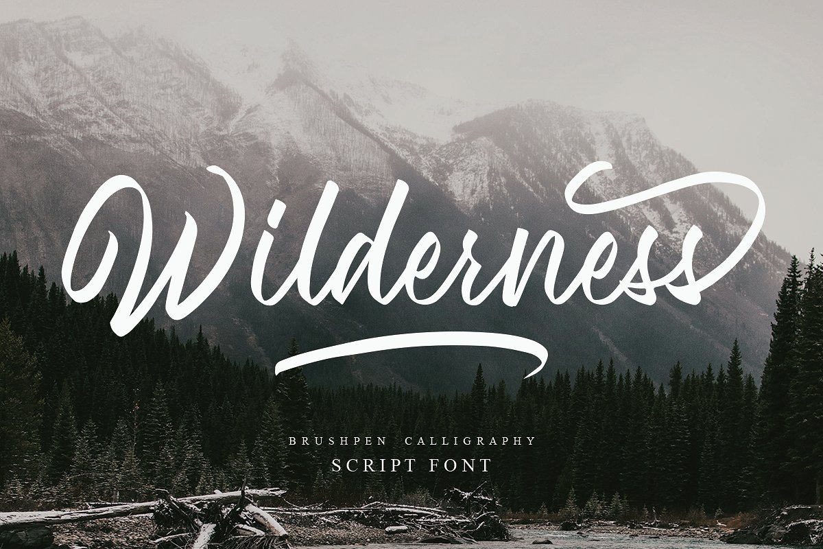 Wilderness Font插图