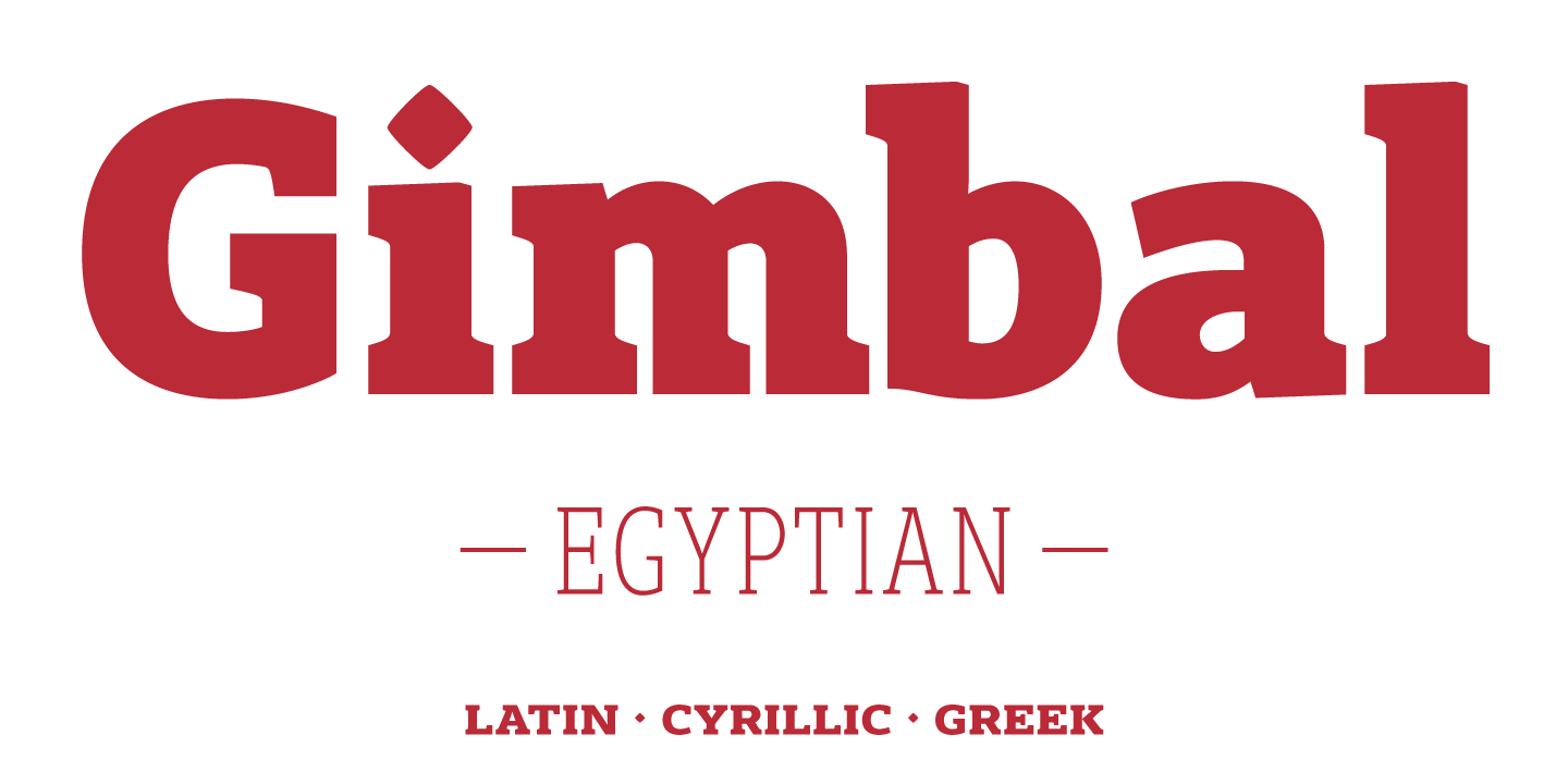 Gimbal Egyptian Font Family插图