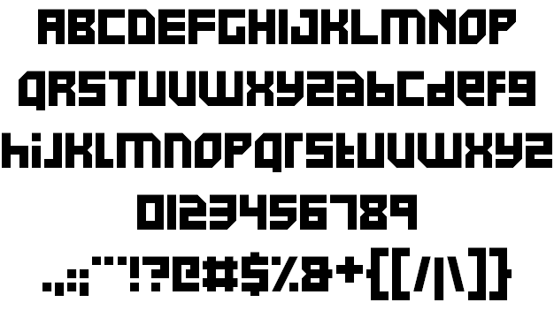 Pixel Powerline font插图1