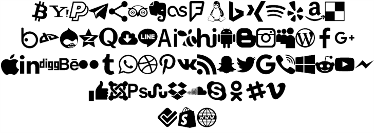 Type Icons font插图2